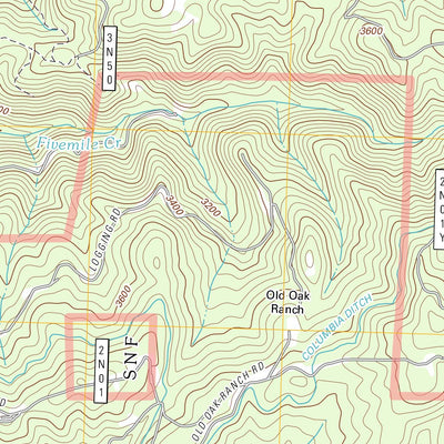 Columbia SE, CA (2012, 24000-Scale) Preview 2