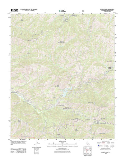 Condor Peak, CA (2012, 24000-Scale) Preview 1