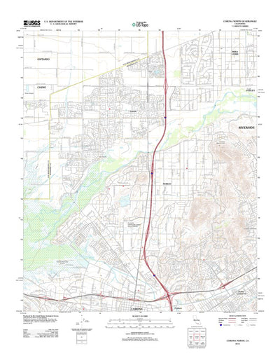 Corona North, CA (2012, 24000-Scale) Preview 1