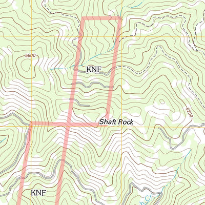 Cottonwood Peak, CA (2012, 24000-Scale) Preview 2