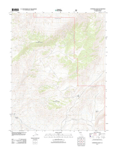 Cowhorn Valley, CA (2012, 24000-Scale) Preview 1