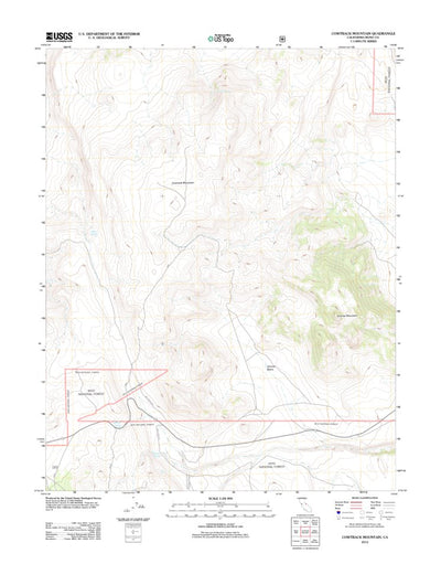 Cowtrack Mountain, CA (2012, 24000-Scale) Preview 1