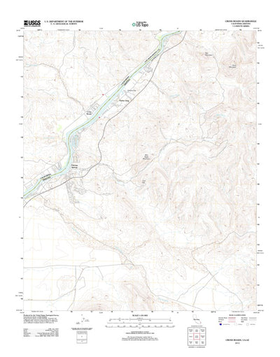 Cross Roads, CA-AZ (2012, 24000-Scale) Preview 1
