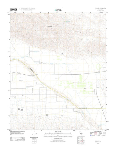 Cuyama, CA (2012, 24000-Scale) Preview 1