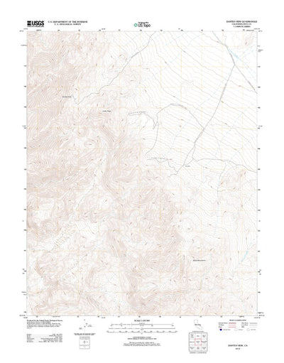 Dantes View, CA (2012, 24000-Scale) Preview 1