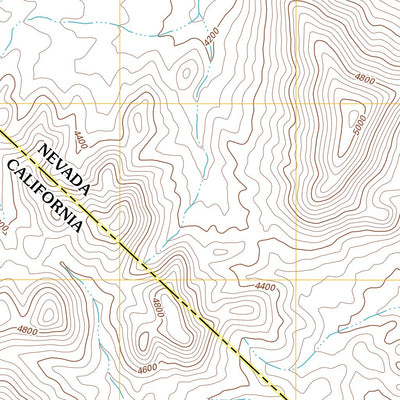 Daylight Pass, CA-NV (2012, 24000-Scale) Preview 2