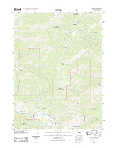 Dedrick, CA (2012, 24000-Scale) Preview 1