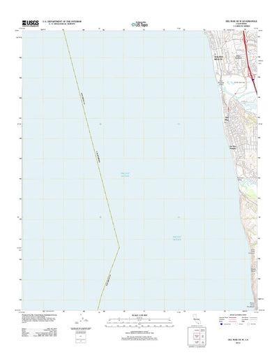 Del Mar Oe W, CA (2012, 24000-Scale) Preview 1