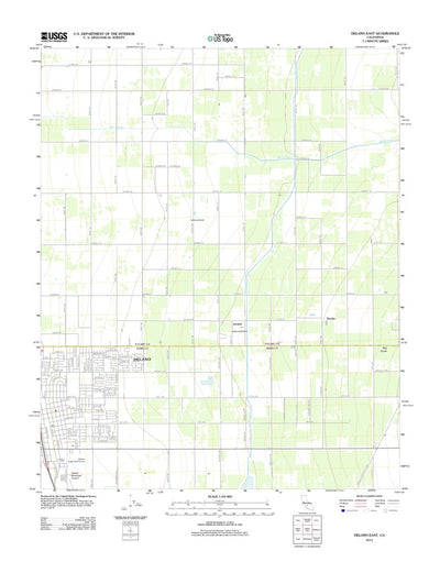 Delano East, CA (2012, 24000-Scale) Preview 1