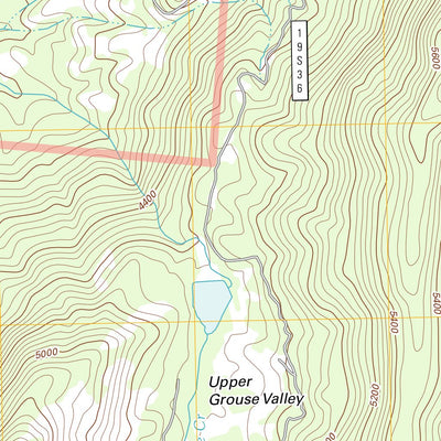 Dennison Peak, CA (2012, 24000-Scale) Preview 2