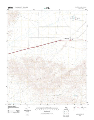 Desert Center, CA (2012, 24000-Scale) Preview 1