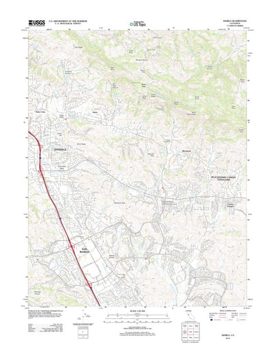 Diablo, CA (2012, 24000-Scale) Preview 1