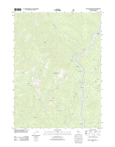 Dillon Mountain, CA (2012, 24000-Scale) Preview 1