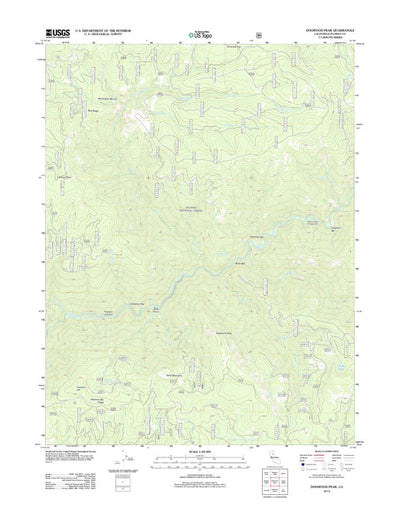 Dogwood Peak, CA (2012, 24000-Scale) Preview 1