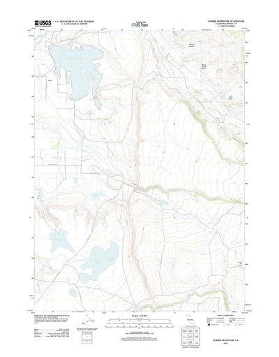 Dorris Reservoir, CA (2012, 24000-Scale) Preview 1