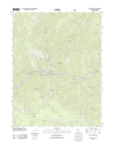 Downieville, CA (2012, 24000-Scale) Preview 1