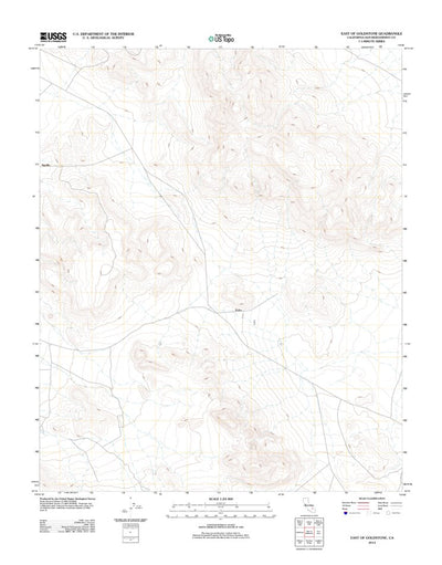 East Of Goldstone, CA (2012, 24000-Scale) Preview 1