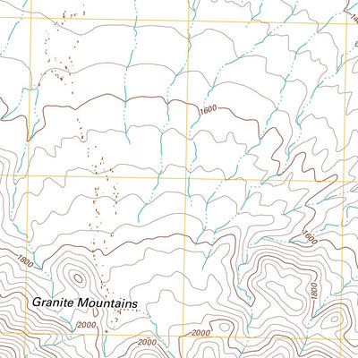 East Of Granite Pass, CA (2012, 24000-Scale) Preview 3
