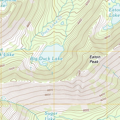 Eaton Peak, CA (2012, 24000-Scale) Preview 2