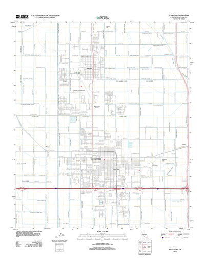 El Centro, CA (2012, 24000-Scale) Preview 1