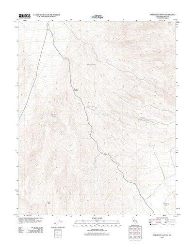 Emigrant Canyon, CA (2012, 24000-Scale) Preview 1