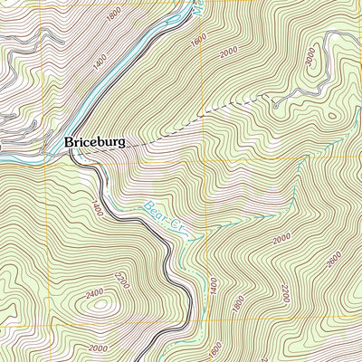 Feliciana Mountain, CA (2012, 24000-Scale) Preview 3