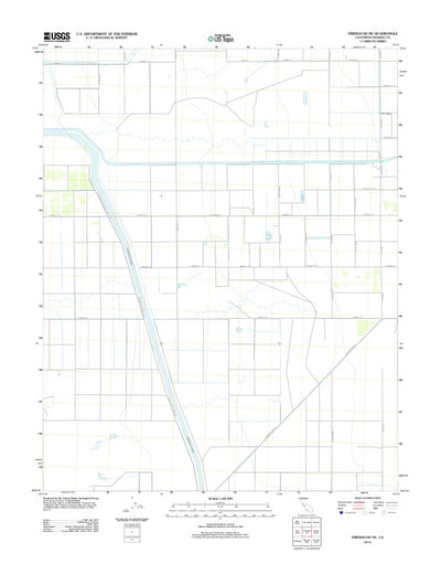 Firebaugh NE, CA (2012, 24000-Scale) Preview 1
