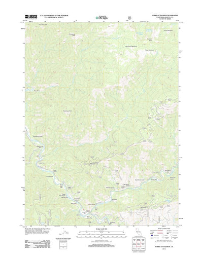 Forks Of Salmon, CA (2012, 24000-Scale) Preview 1