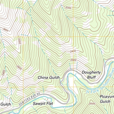 Forks Of Salmon, CA (2012, 24000-Scale) Preview 3