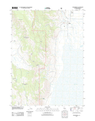 Fort Bidwell, CA (2012, 24000-Scale) Preview 1