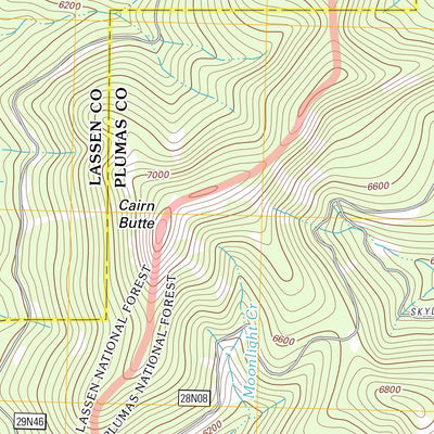 Fredonyer Pass, CA (2012, 24000-Scale) Preview 3