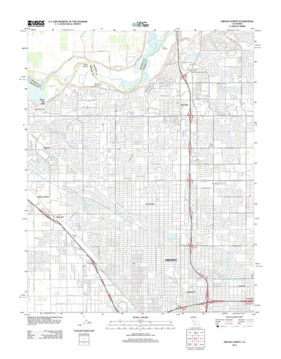 Fresno North, CA (2012, 24000-Scale) Preview 1