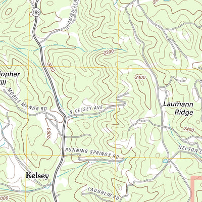 Garden Valley, CA (2012, 24000-Scale) Preview 2