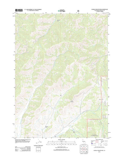Gazelle Mountain, CA (2012, 24000-Scale) Preview 1
