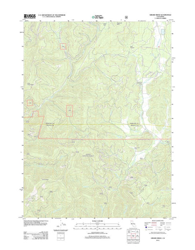Girard Ridge, CA (2012, 24000-Scale) Preview 1