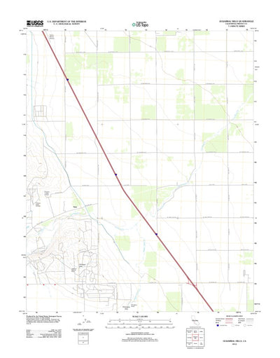 Guijarral Hills, CA (2012, 24000-Scale) Preview 1
