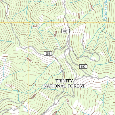 Hayfork Summit, CA (2012, 24000-Scale) Preview 3