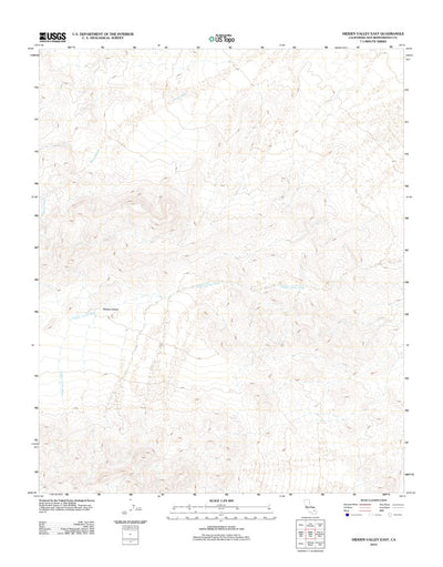 Hidden Valley East, CA (2012, 24000-Scale) Preview 1