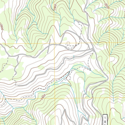 High Plateau Mountain, CA-OR (2012, 24000-Scale) Preview 2