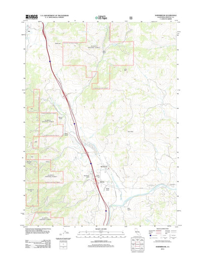 Hornbrook, CA (2012, 24000-Scale) Preview 1