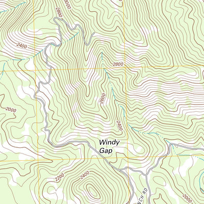 Horsecamp Mountain, CA (2012, 24000-Scale) Preview 3