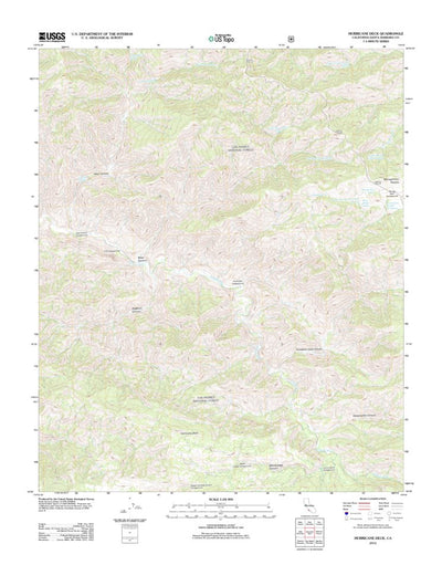 Hurricane Deck, CA (2012, 24000-Scale) Preview 1