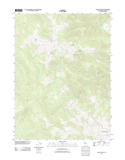 Iaqua Buttes, CA (2012, 24000-Scale) Preview 1