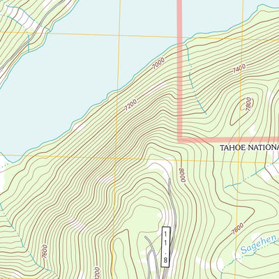 Independence Lake, CA (2012, 24000-Scale) Preview 2