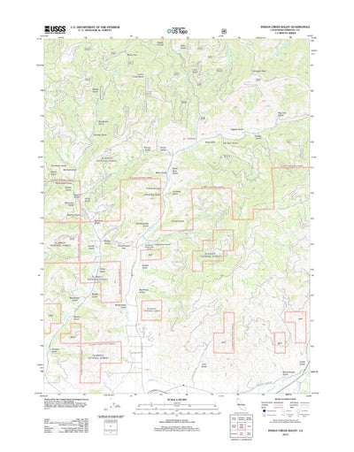 Indian Creek Baldy, CA (2012, 24000-Scale) Preview 1