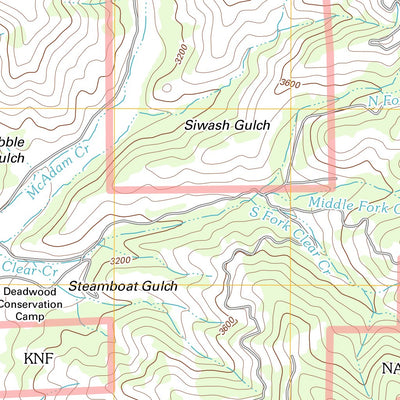 Indian Creek Baldy, CA (2012, 24000-Scale) Preview 2