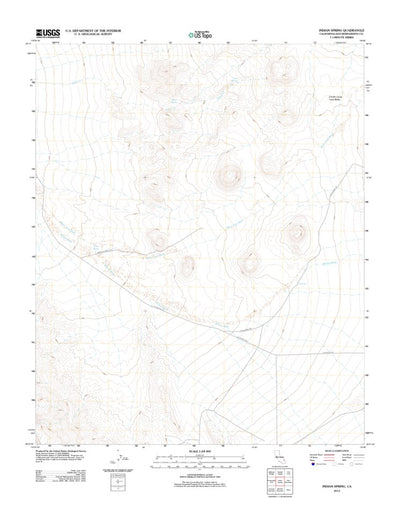 Indian Spring, CA (2012, 24000-Scale) Preview 1