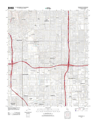 Inglewood, CA (2012, 24000-Scale) Preview 1