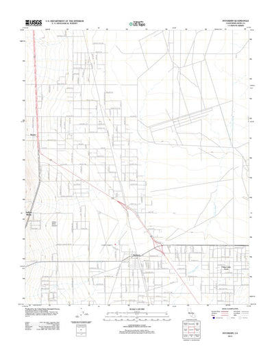 Inyokern, CA (2012, 24000-Scale) Preview 1