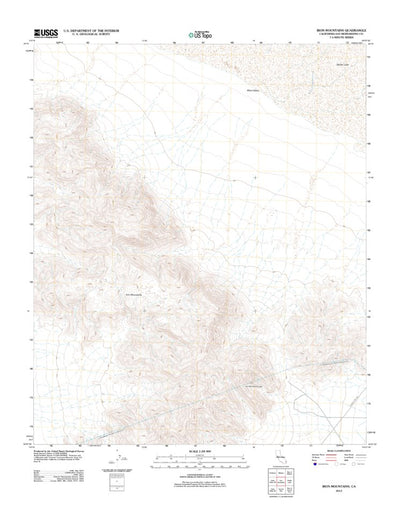 Iron Mountains, CA (2012, 24000-Scale) Preview 1